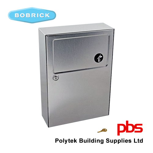 BOBRICK B254 Surface-Mounted Sanitary Napkin Disposal