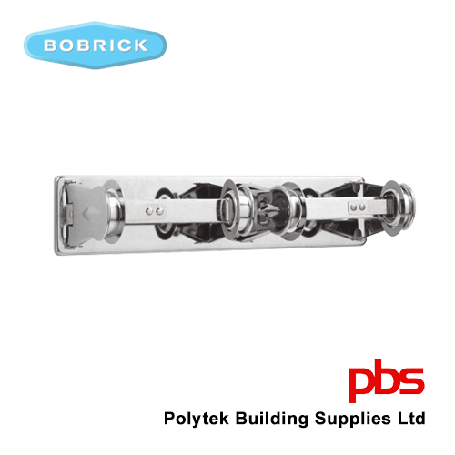 BOBRICK B265 SurfaceMounted VandalResistant Toilet Tissue Dispenser