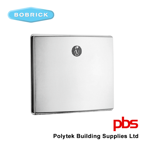 BOBRICK B4354 Partition-Mounted Sanitary Napkin Disposal