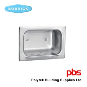 BOBRICK B4380 Recessed Heavy-Duty Soap Dish