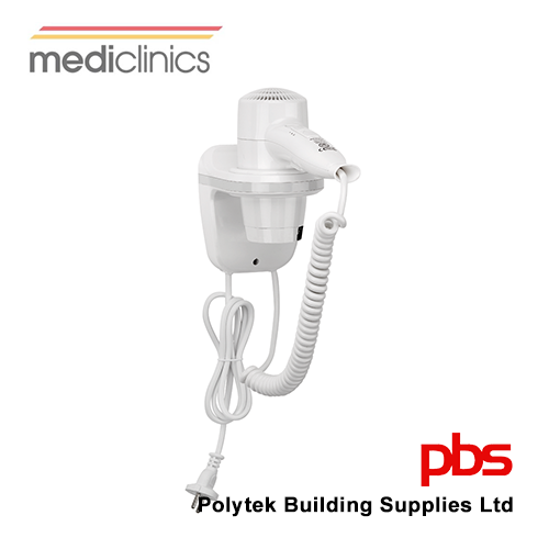 MEDICLINICS SC0040 Individual Use Push-button Hair Dryer